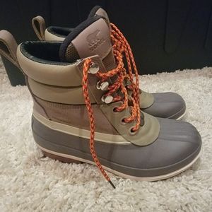 Sorel slim pak khaki boot 8M